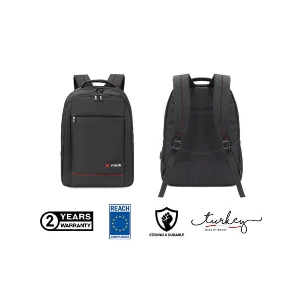 MACK MCC-006 15.6" OFFICE Notebook Sırt Çantası Siyah