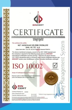 ISO-10002 Sertifikası