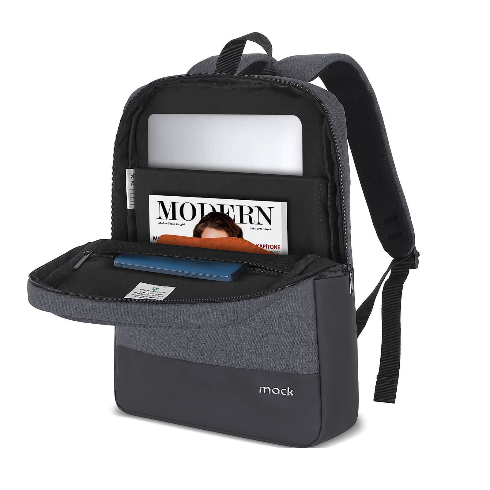 MACK MCE-1103 15.6 UNICITY Eco Notebook Sırt Çantası Siyah (3) MACK MCE 1103 15.6 UNICITY Eco Notebook Sirt Cantasi Siyah 3 1