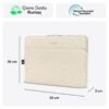 MACK-MCE-1505-14.1-NOVA-Eco-Notebook-Sleeve-Latte-1 MACK MCE 1505 14.1 NOVA Eco Notebook Sleeve Latte 1
