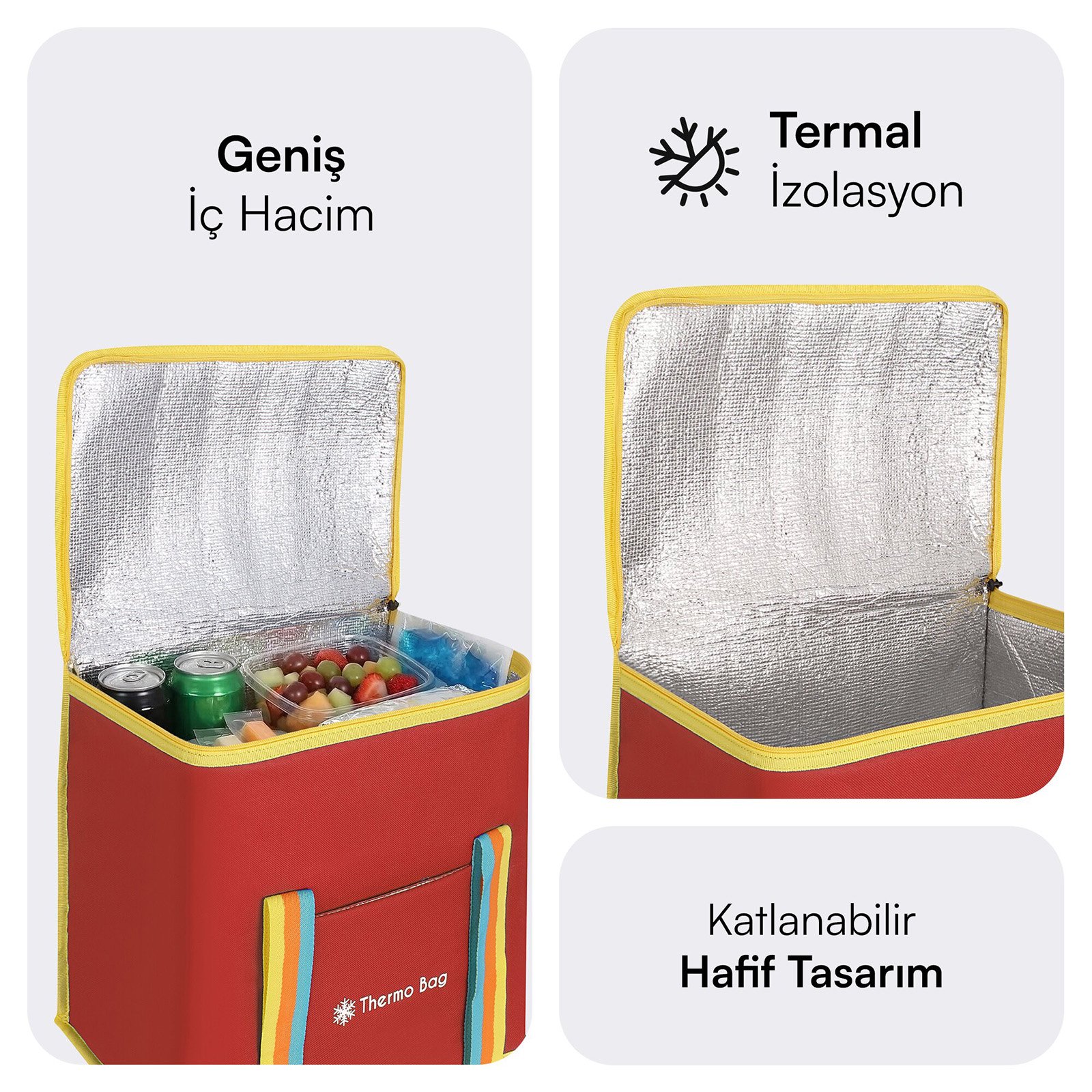 MACK MCB 002 Termos Canta Kirmizi 30.5 Litre 3