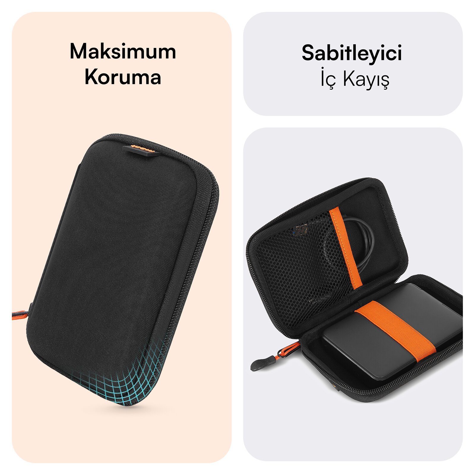 MACK MCC 4009 2.5 Hard Disk Kilifi Siyah 2