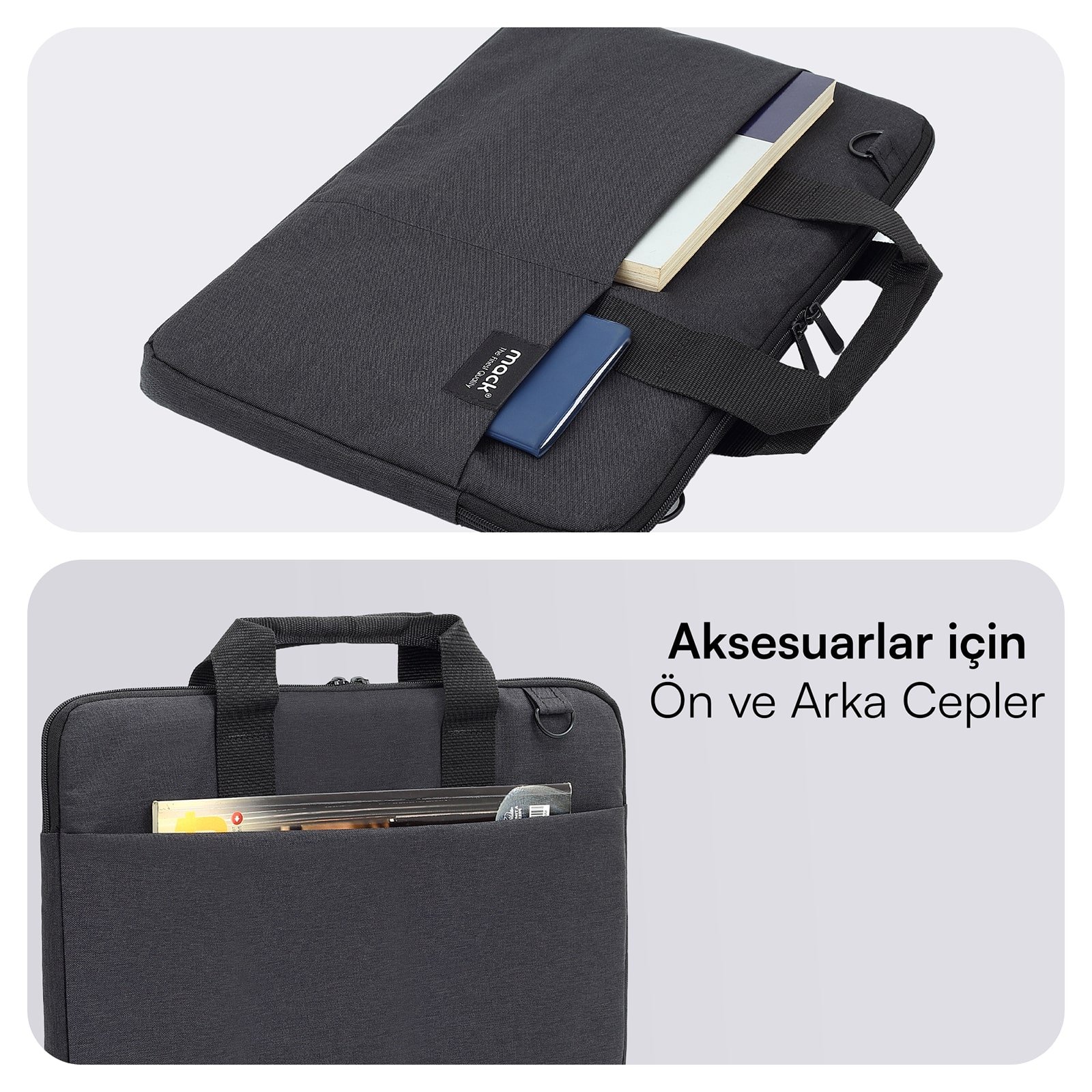 MACK MCC 703 15.6 City Fit Eco Notebook Cantasi Siyah 2