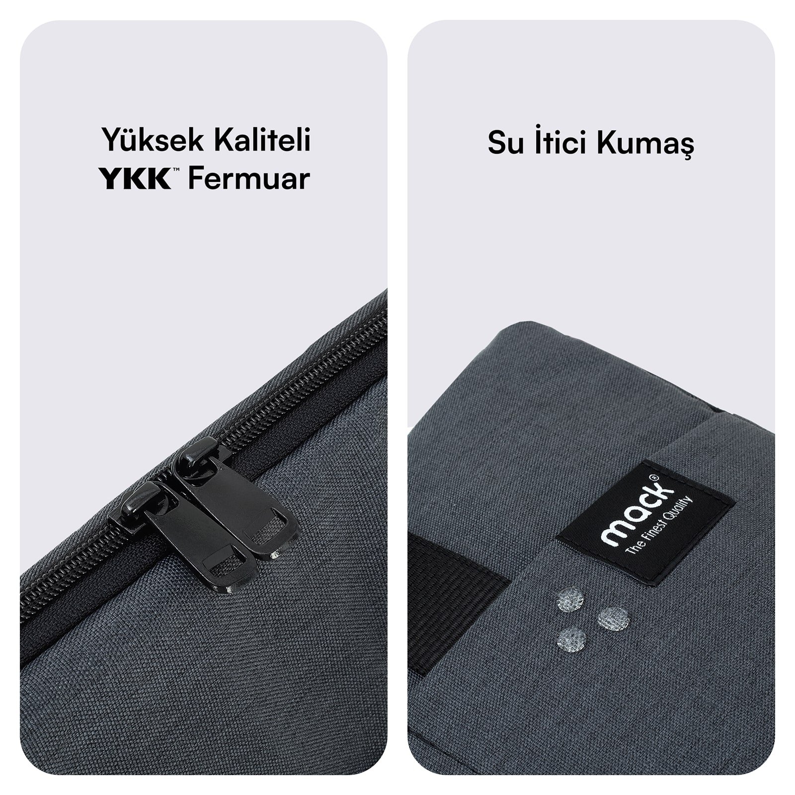 MACK MCC 703 15.6 City Fit Eco Notebook Cantasi Siyah 3