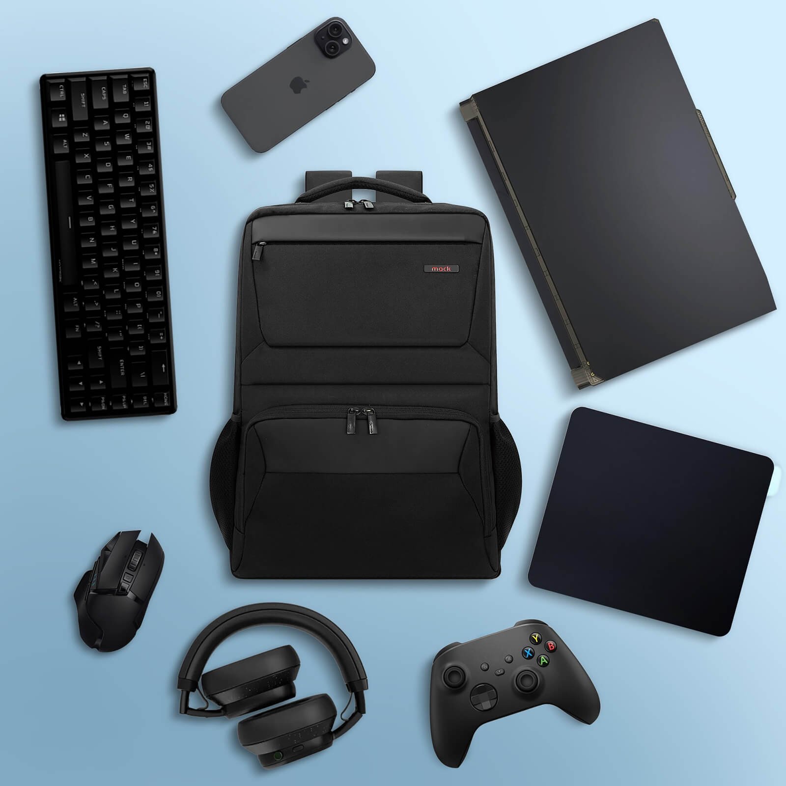 MACK MCC 807 18 Business X Notebook Sirt Cantasi Siyah 8