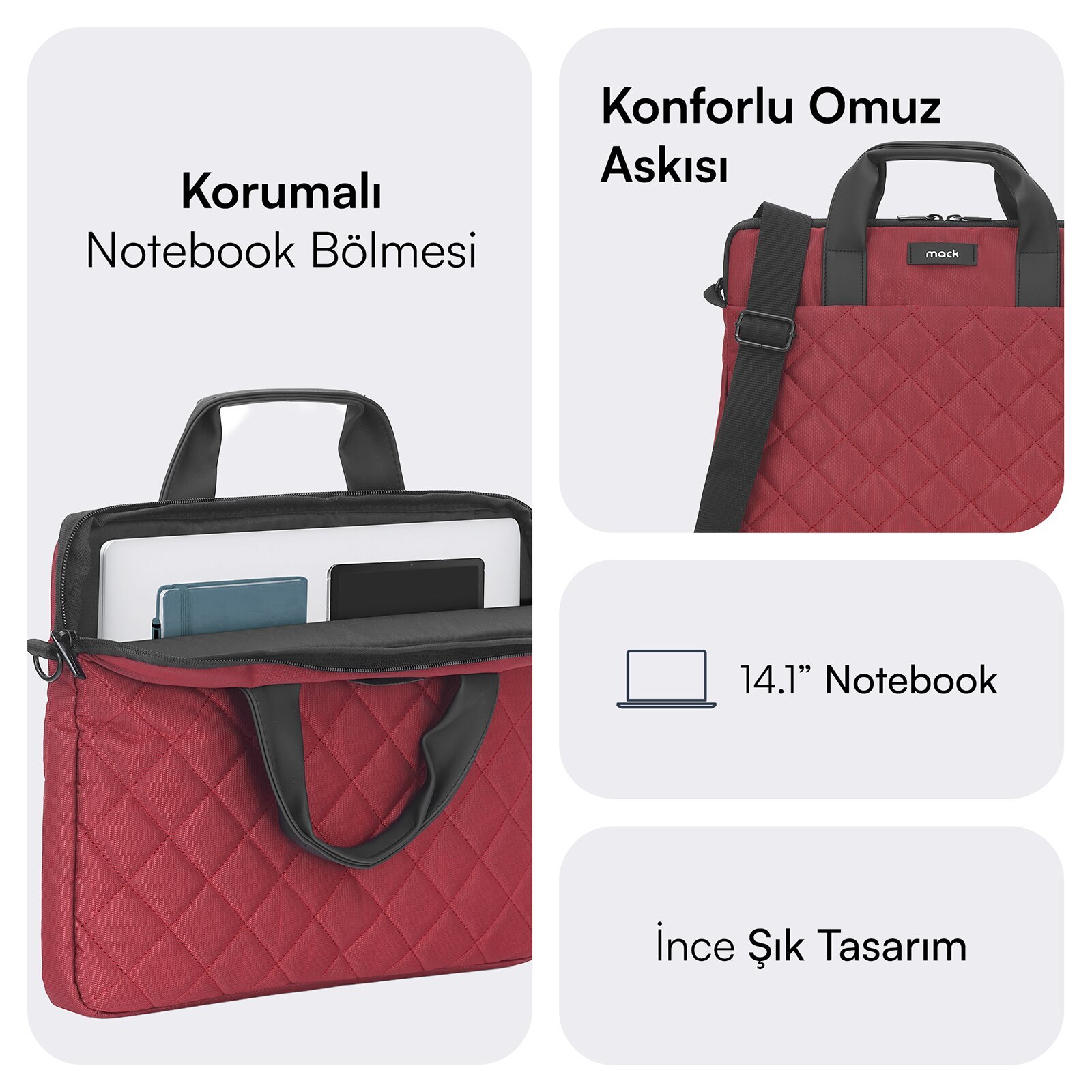 MACK-MCC-902-14.1-iksy-Notebook-Cantasi-Kirmizi-3 MACK MCC 902 14.1 iksy Notebook Cantasi Kirmizi 3