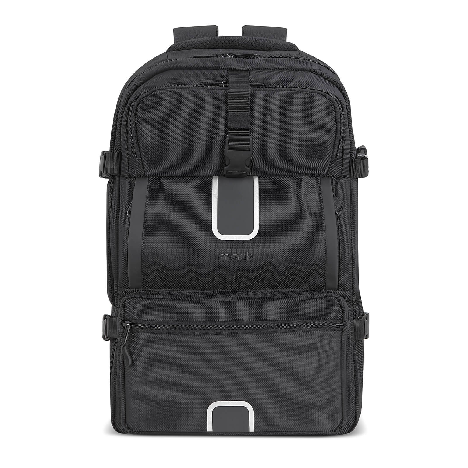 MACK MCE-1205 17.3 EXPLOR 28 Litre Eco Seyahat Sırt Çantası Siyah