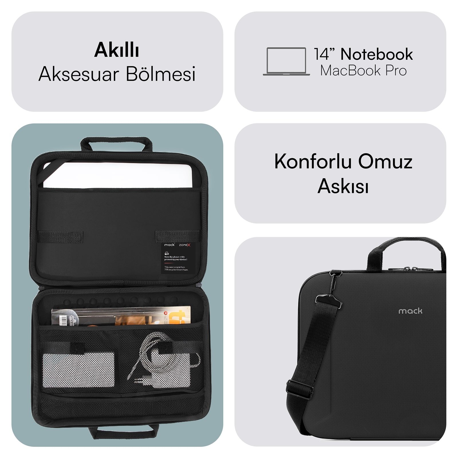 MACK MCE 1403 14 ZONE X Sert Yapili Canta 2