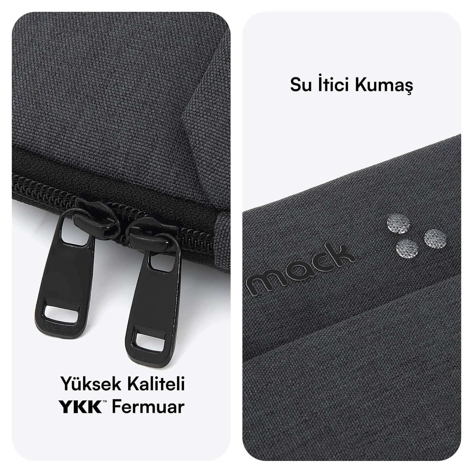 MACK-MCE-1504-14.1-NOVA-Eco-Notebook-Sleeve-Antrasit-3 MACK MCE 1504 14.1 NOVA Eco Notebook Sleeve Antrasit 3