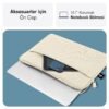 MACK-MCE-1505-14.1-NOVA-Eco-Notebook-Sleeve-Latte-2 MACK MCE 1505 14.1 NOVA Eco Notebook Sleeve Latte 2