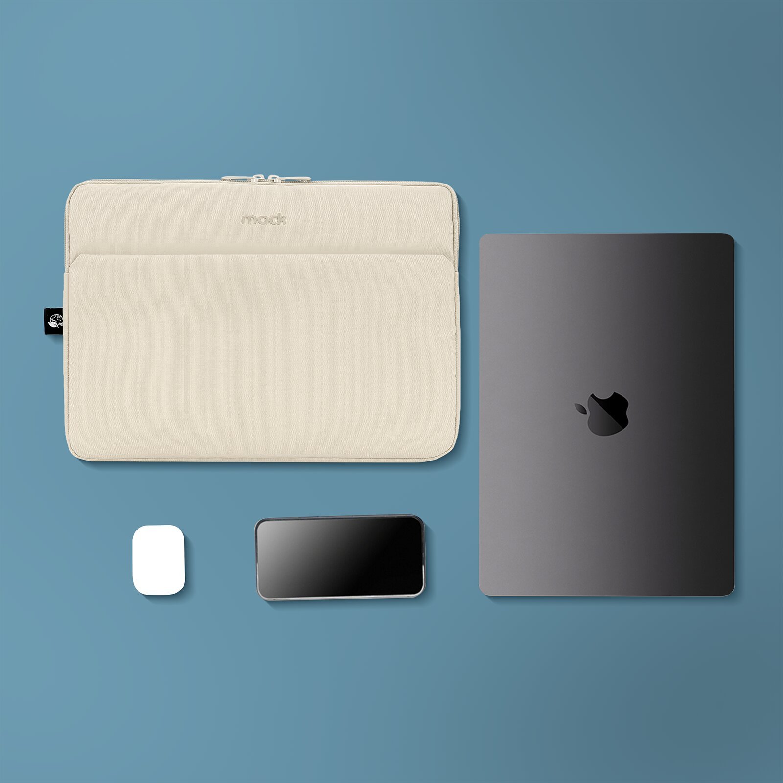 MACK-MCE-1505-14.1-NOVA-Eco-Notebook-Sleeve-Latte-4 MACK MCE 1505 14.1 NOVA Eco Notebook Sleeve Latte 4