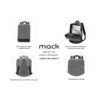 MACK MCC 606 15.6 UNICITY 3.0 Notebook Sirt Cantasi Gri 6 3