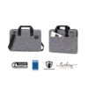 MACK MCC 704 15.6 City Fit Eco Notebook Cantasi Gri 6