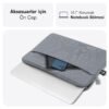 MACK MCE 1502 14.1 NOVA Eco Notebook Sleeve Gri 2