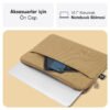 MACK MCE 1503 14.1 NOVA Eco Notebook Sleeve Camel 2 3