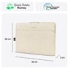 MACK MCE 1505 14.1 NOVA Eco Notebook Sleeve Latte 1