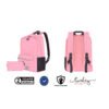 MACK MCK 005 POP Sirt Cantasi Pembe 8