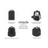 MACK MCC 605 15.6 UNICITY 3.0 Notebook Sirt Cantasi Siyah 6