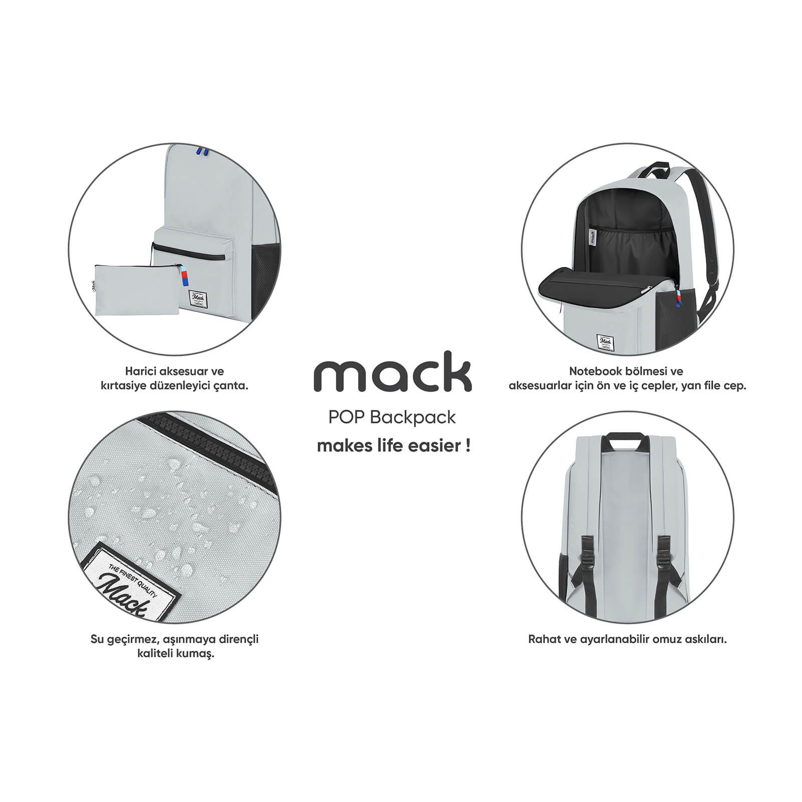 MACK-MCK-007-POP-Sirt-Cantasi-Gri-9 MACK MCK 007 POP Sirt Cantasi Gri 9